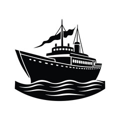 illustration of a ship