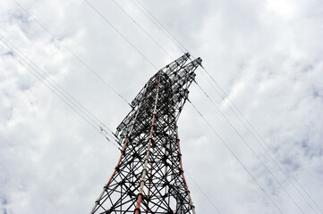 high-voltage power line