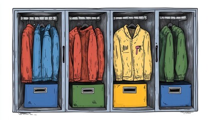 Organizing a neatly labeled locker school storage guide classroom practical tips