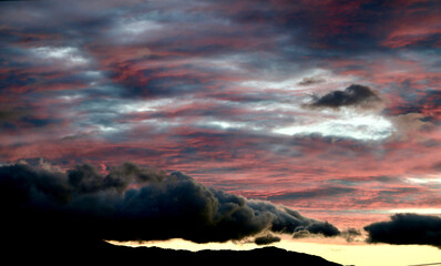 Hermoso atardecer