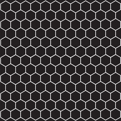 background with hexagons