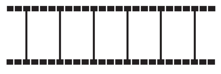 Filmstrip Vector, Filmstrip Icon, Film Photography, Film Roll Icon, Vintage Photography, Film Canister, Vector Illustration.