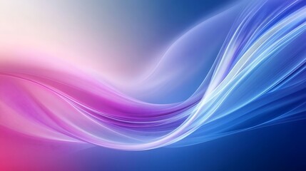 Naklejka premium Abstract Purple Blue Swirling Wave Design Background