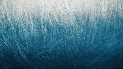 Fototapeta premium Blue and White Fur Texture