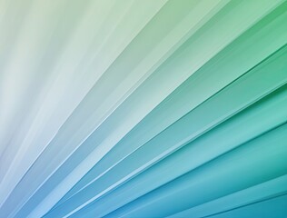 Obraz premium Abstract Teal and Green Lines Background