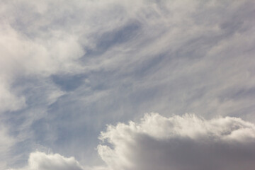 Texture of a piece of cloud. 