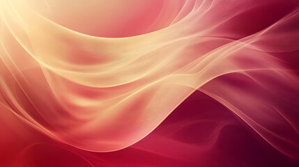 Obraz premium Abstract Red and Gold Wave Design Background