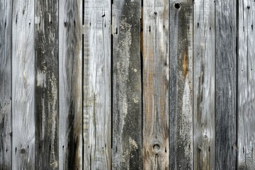 Vintage Grey Wood Paneling Seamless Wallpaper Pattern