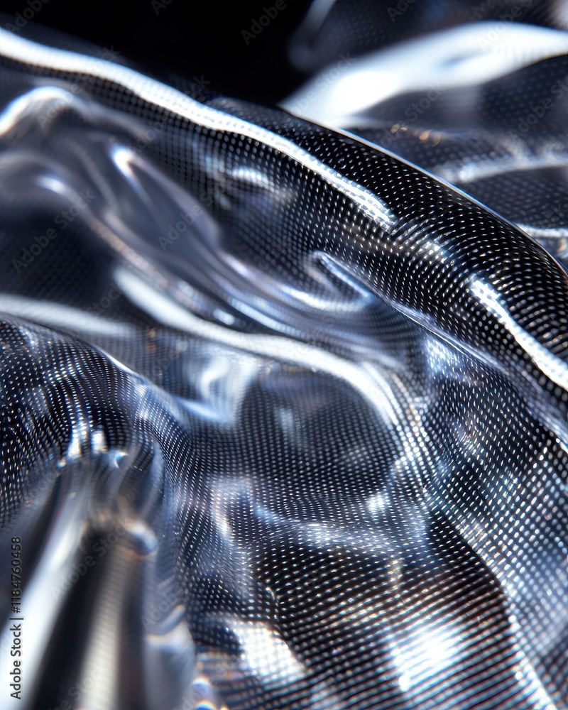 Poster dynamic layered product presentation studio digital artwork modern environment close-up view innovat