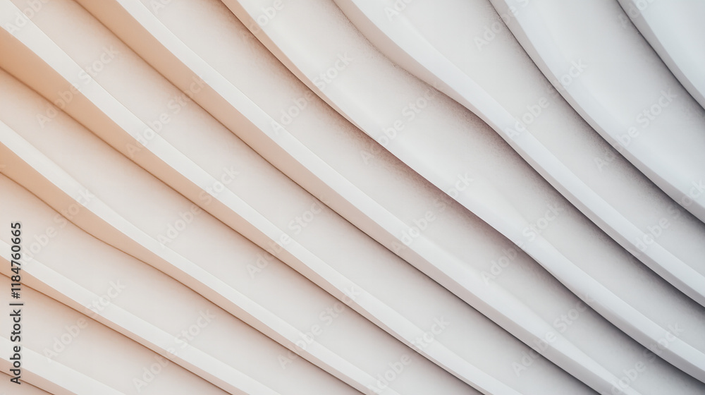 Wall mural vibrant rainbow gradient waves create a smooth and soothing visual experience in intricate design de