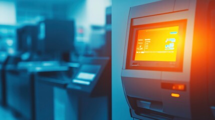 Scanning Devices in Use at Financial Institution