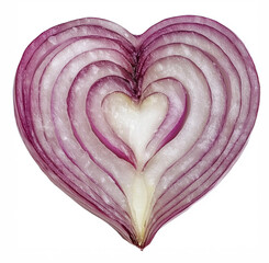Heart shaped onion/shallot