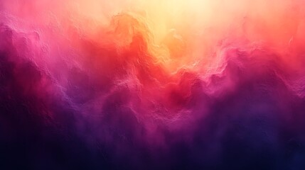 Abstract Colorful Cloudscape Digital Art