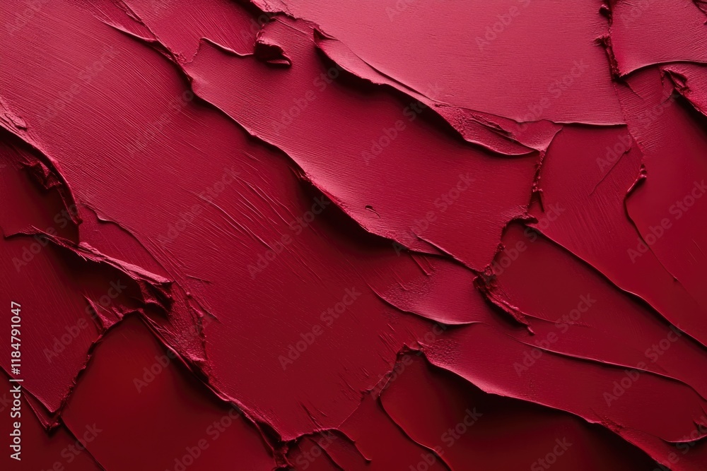 Poster bold red textured background with faint shadows and highlights creating dramatic and versatile desig