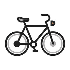 Fototapeta premium bicycle icon design