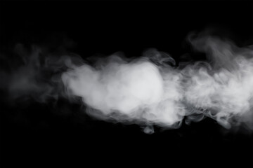 white smoke or fog overlay