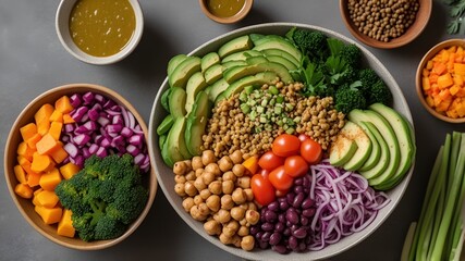 beans and vegetables