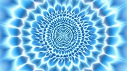 Mesmerizing Blue Abstract Pattern Design