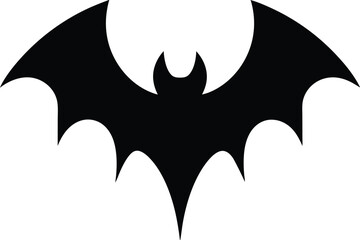 Bat silhouette vector design