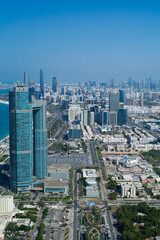 Obraz premium City view of Abu Dhabi