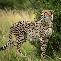 A cheetah