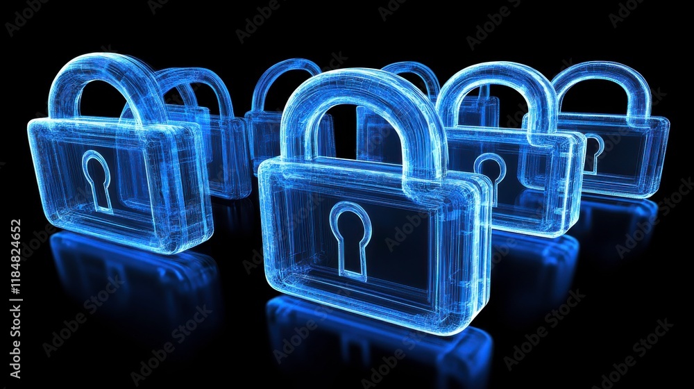 Poster secure locks for privacy and safety in digital commerce