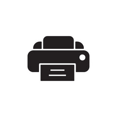 Printer Icon Vector for Office, Technology, and Printing Themes