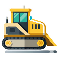 bulldozer icon design