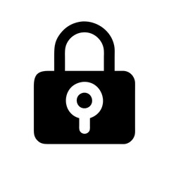 lock concept icon design