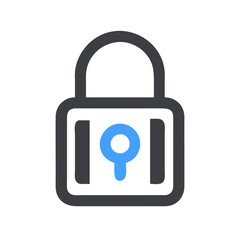 lock concept icon design