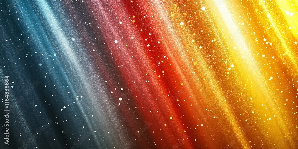 Poster colorful abstract background with light rays creating a dynamic and vibrant atmosphere