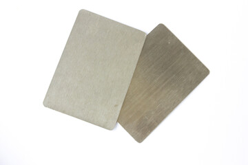 Stainless steel thin plate with hairline finish. The hairline finish is a design finish in which the surface of the metal has a straight line of hair, like the straight hair of a long woman.