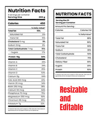 Nutrition Facts 8