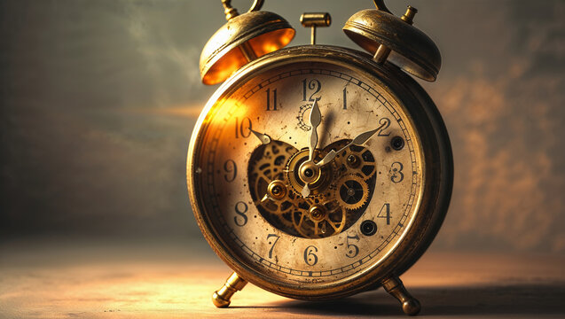 Vintage alarm clock