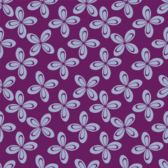 Beautiful seamless pattern with floral background.