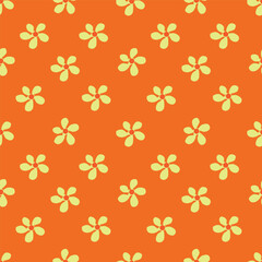 Beautiful seamless pattern with floral background.