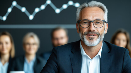 Tech Entrepreneur Presents Innovative App at Corporate Event in Modern Office