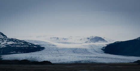 A glacier in Iceland