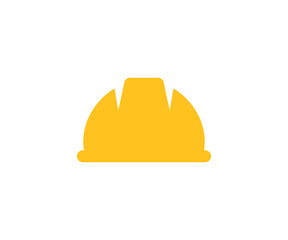 Construction Hard hat, helmet to wear at work icon. Concept of construction vector design and illustration.
