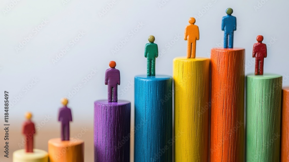 Poster professional team reviews in a minimalist setting