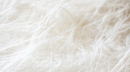Obraz premium A textured close-up of soft white fibers with natural and organic aesthetics, creating a perfect balance of elegance and simplicity for backgrounds or designs