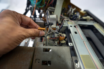 Electronic VHS Cassette Tape Recorder and Player