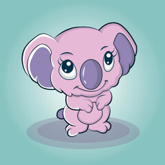 cute fantasy pet vector 
