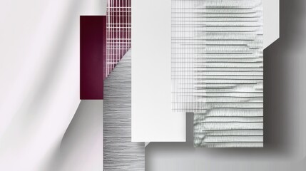 Floating geometric tiles with intricate textures in multicolor, modern and sleek Illustration --chaos 10 --ar 16:9 --style raw --stylize 0 --v 6.1 Job ID: 6b7d9e72-a32d-4d18-a38d-a5dad7fbdc67