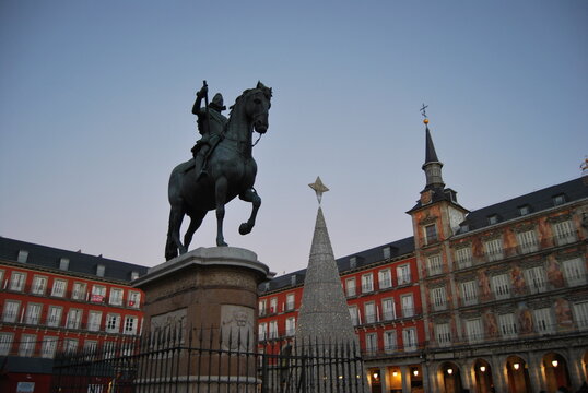 Plaza Mayor of Madrid, Madrid (Spain)