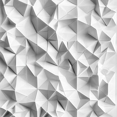 Obraz premium Geometric Paper Relief Art: A Striking Abstract Wall Design