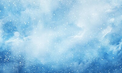 Snow texture, winter background with copy space