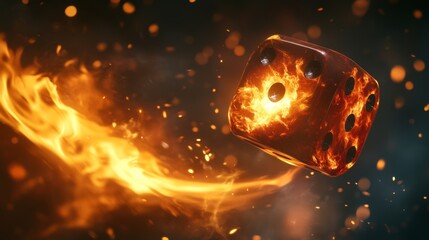 Obraz premium Abstract geometric background. Explosion power design with crushing surface. The fire shines through the cracked surface. 3d illustration.