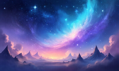 Fototapeta premium Night sky