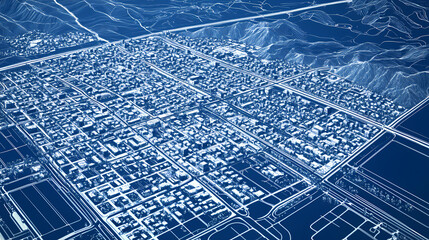 Obraz premium Blueprint us city map of firestone, colorado. Firestone. Illustration